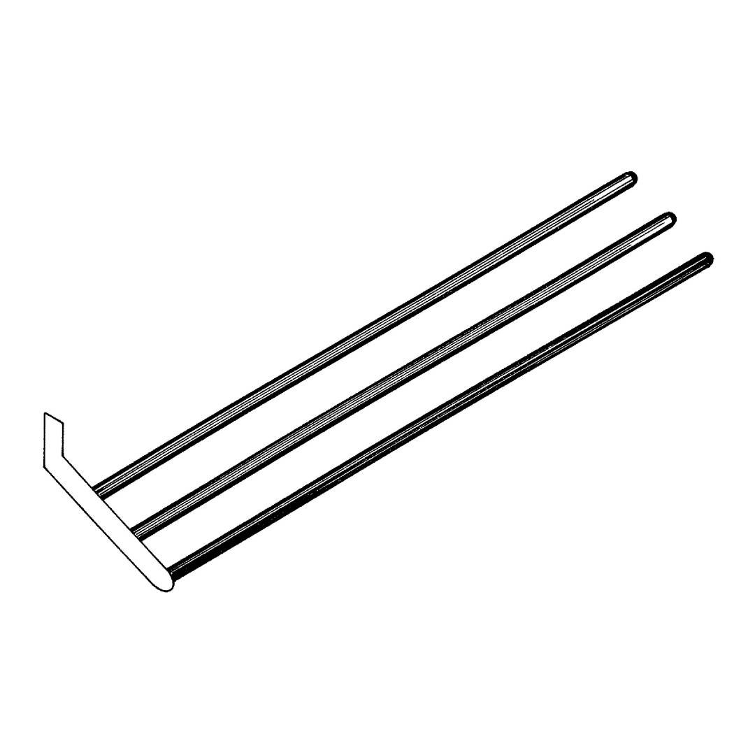 Holder for towel and kitchen tools / stainless steel