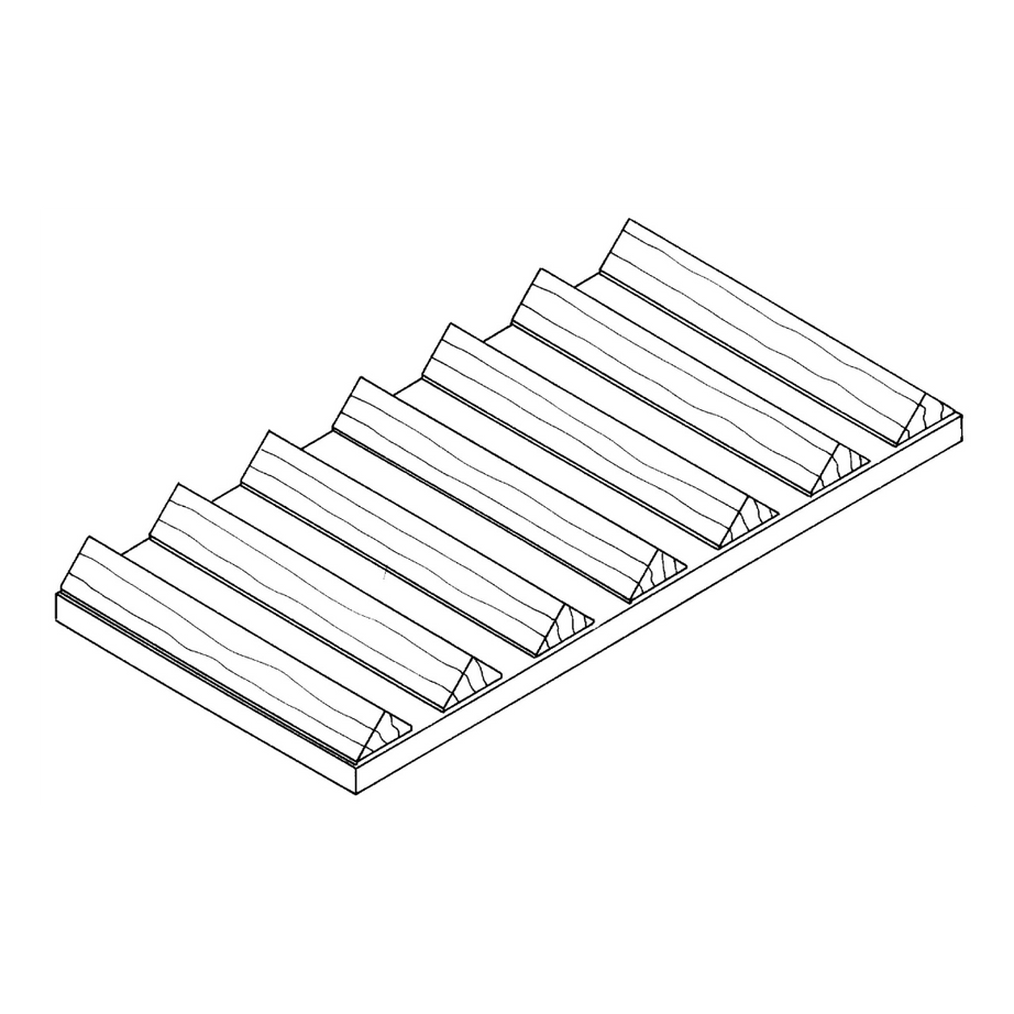 Wine shelf wood / stainless steel / black oak