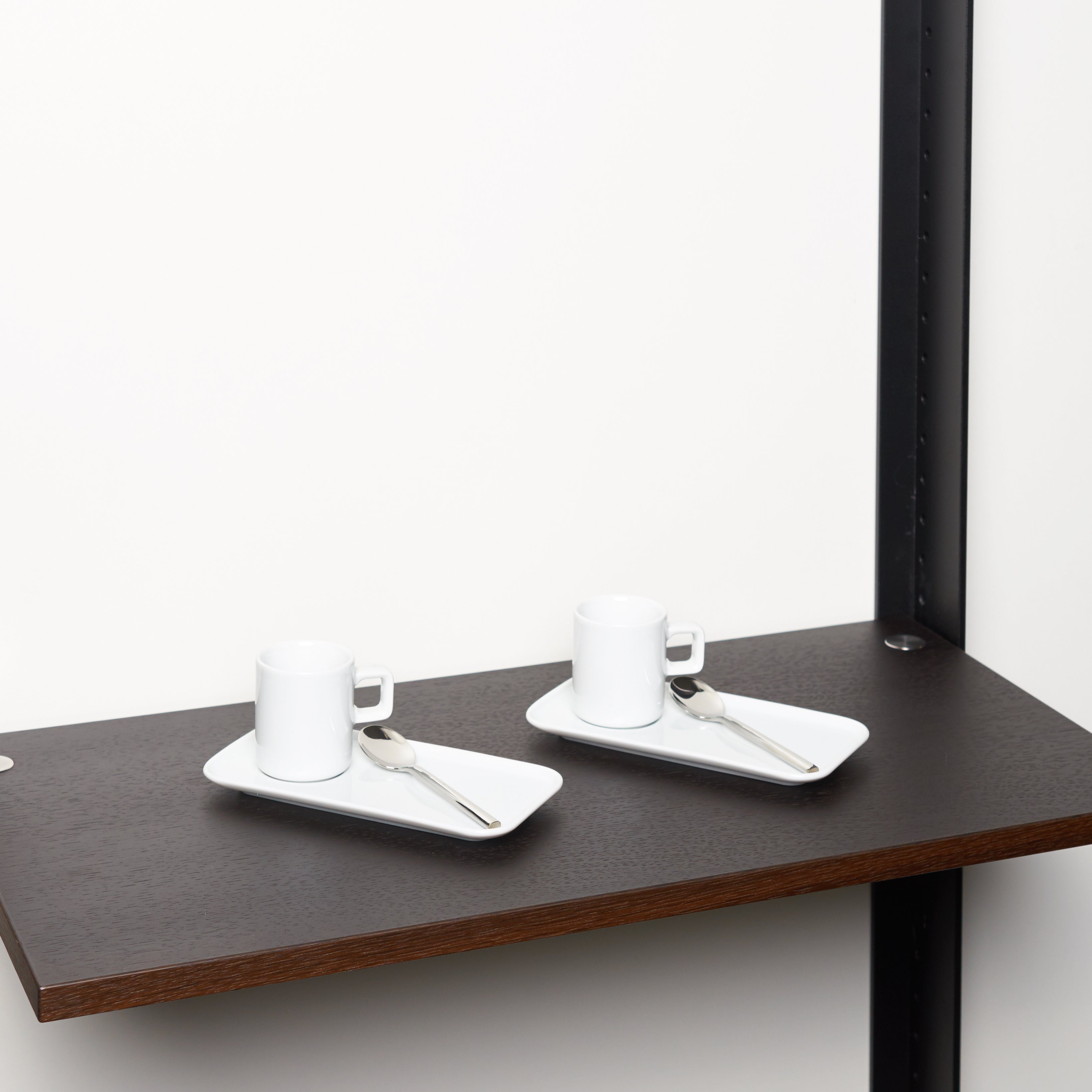 shelf, wood / black oak