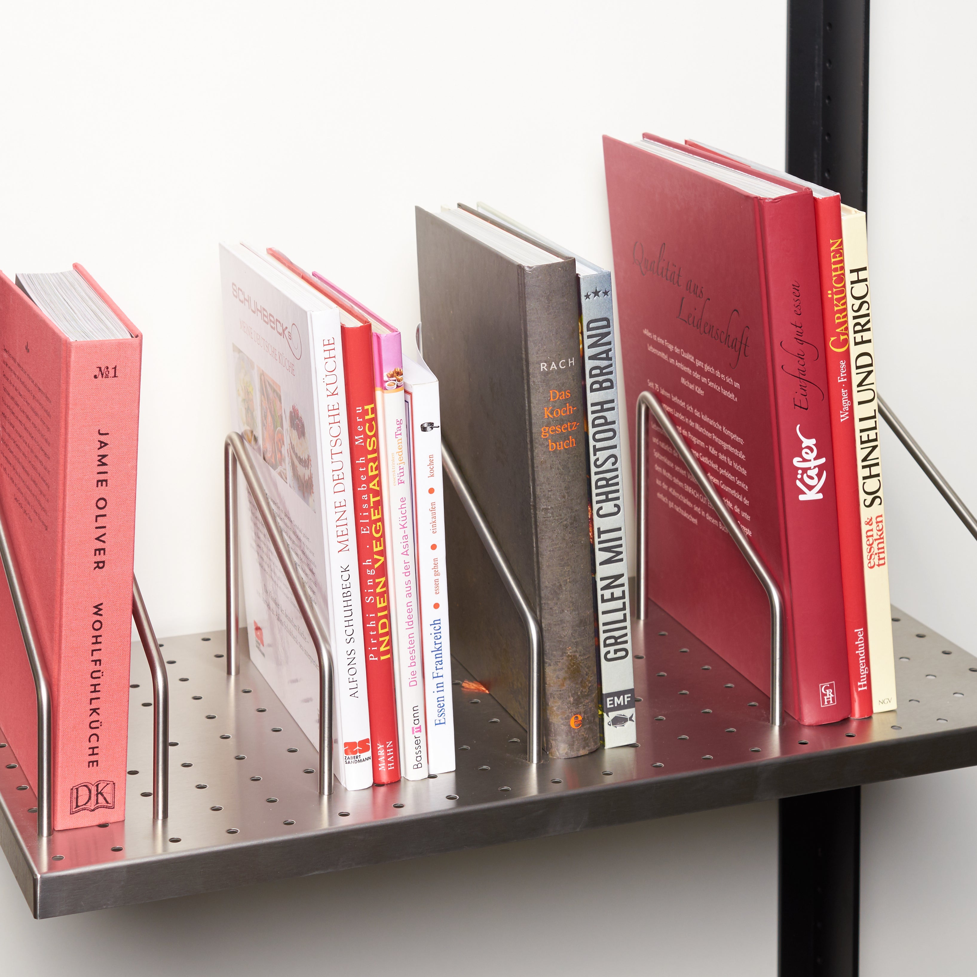 Shelf for books/ stainless steel