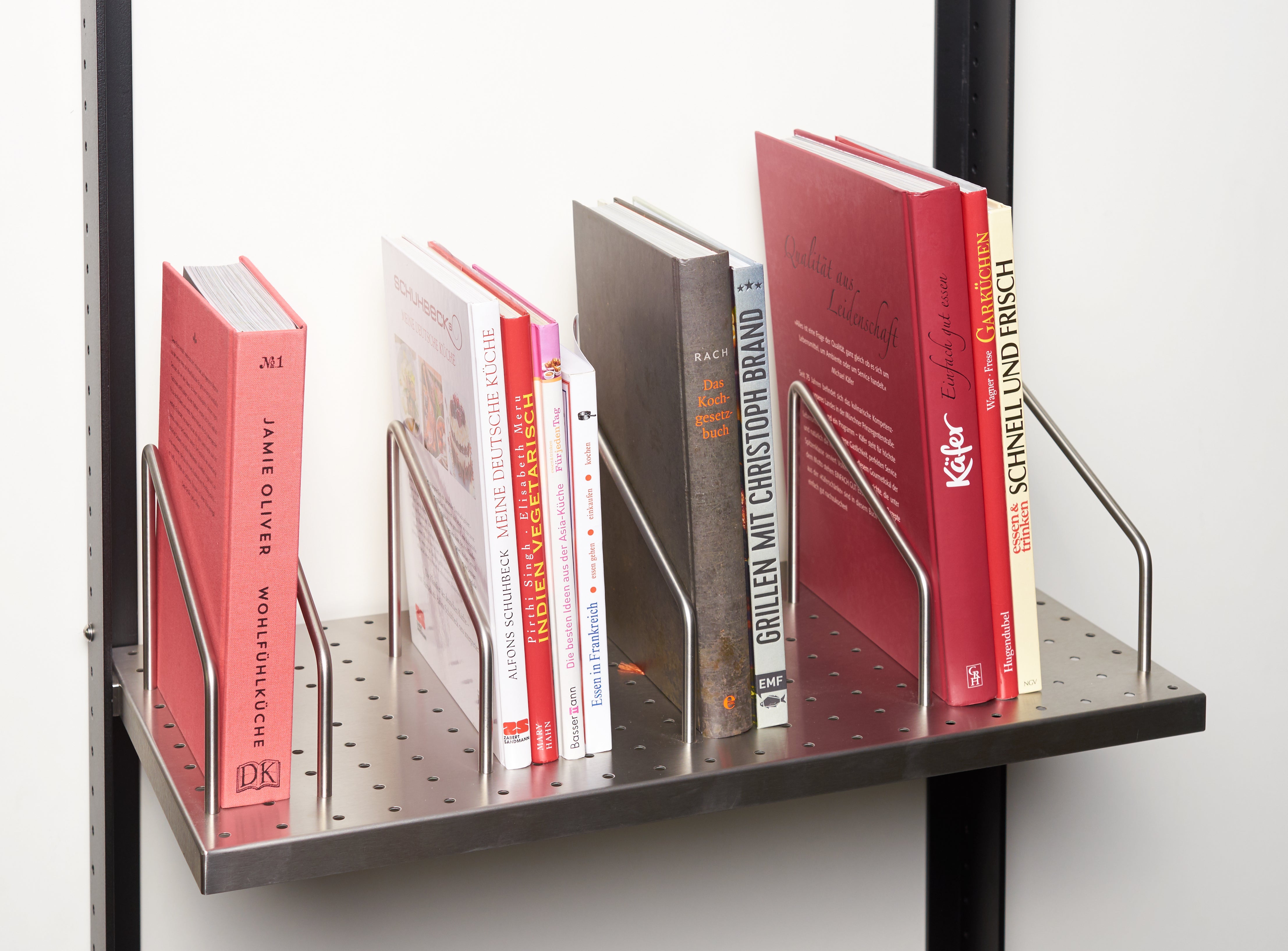 Shelf for books/ stainless steel