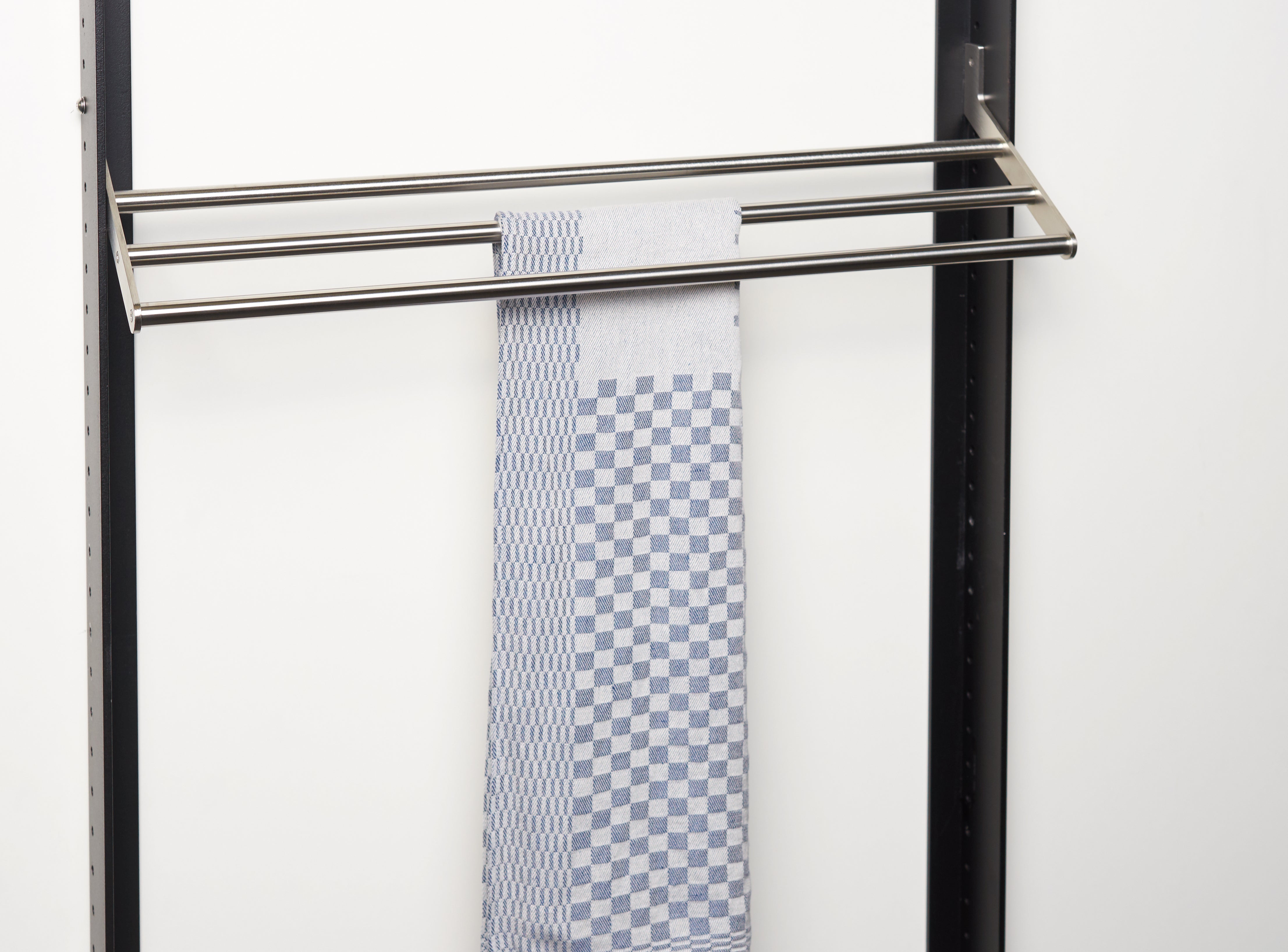 Holder for towel and kitchen tools / stainless steel